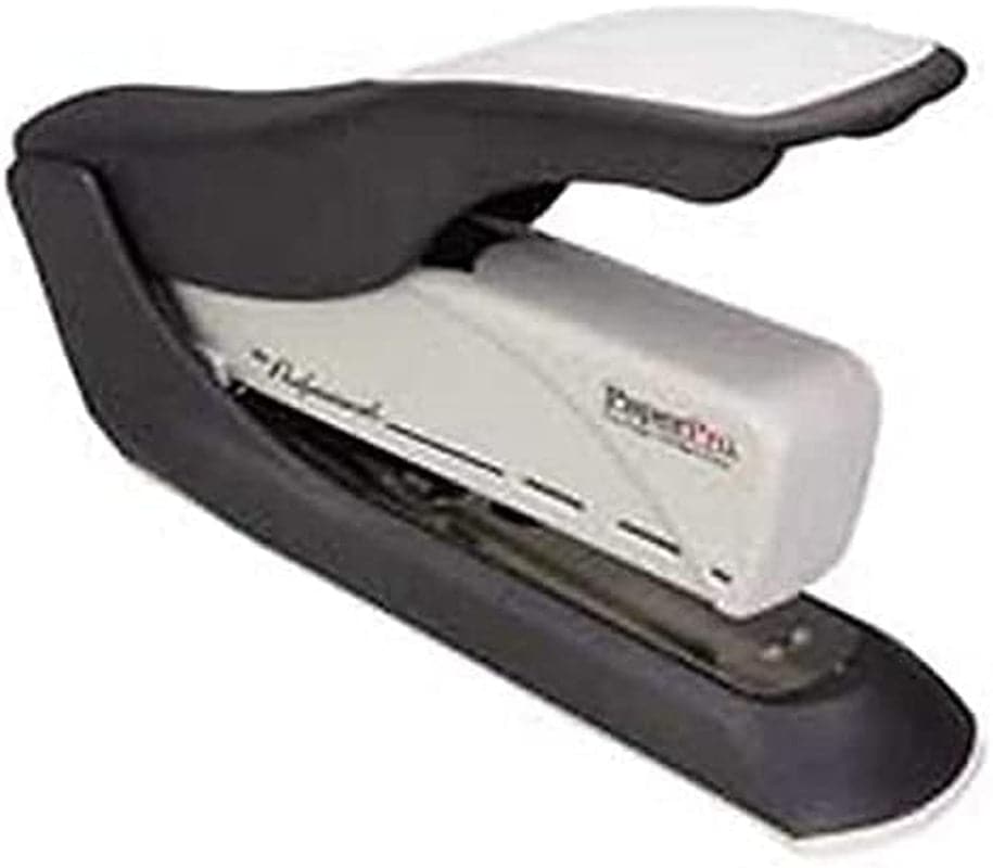 Bostitch 60 Sheet Heavy Duty Stapler - Two Fingers, No Effort, Spring Powered Stapler - Gray (1200)