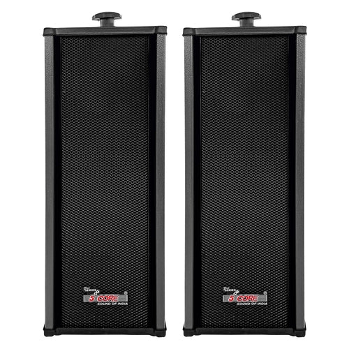 5Core Outdoor Speakers Stereo In Wall 100W Peak Passive Home Audio