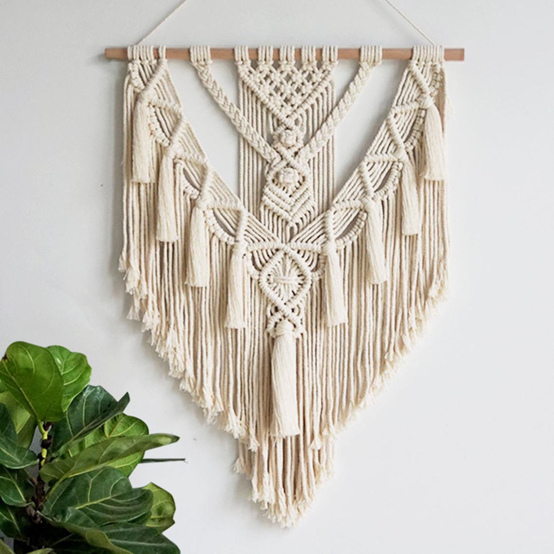 Hand Woven Macrame Wall Hanging