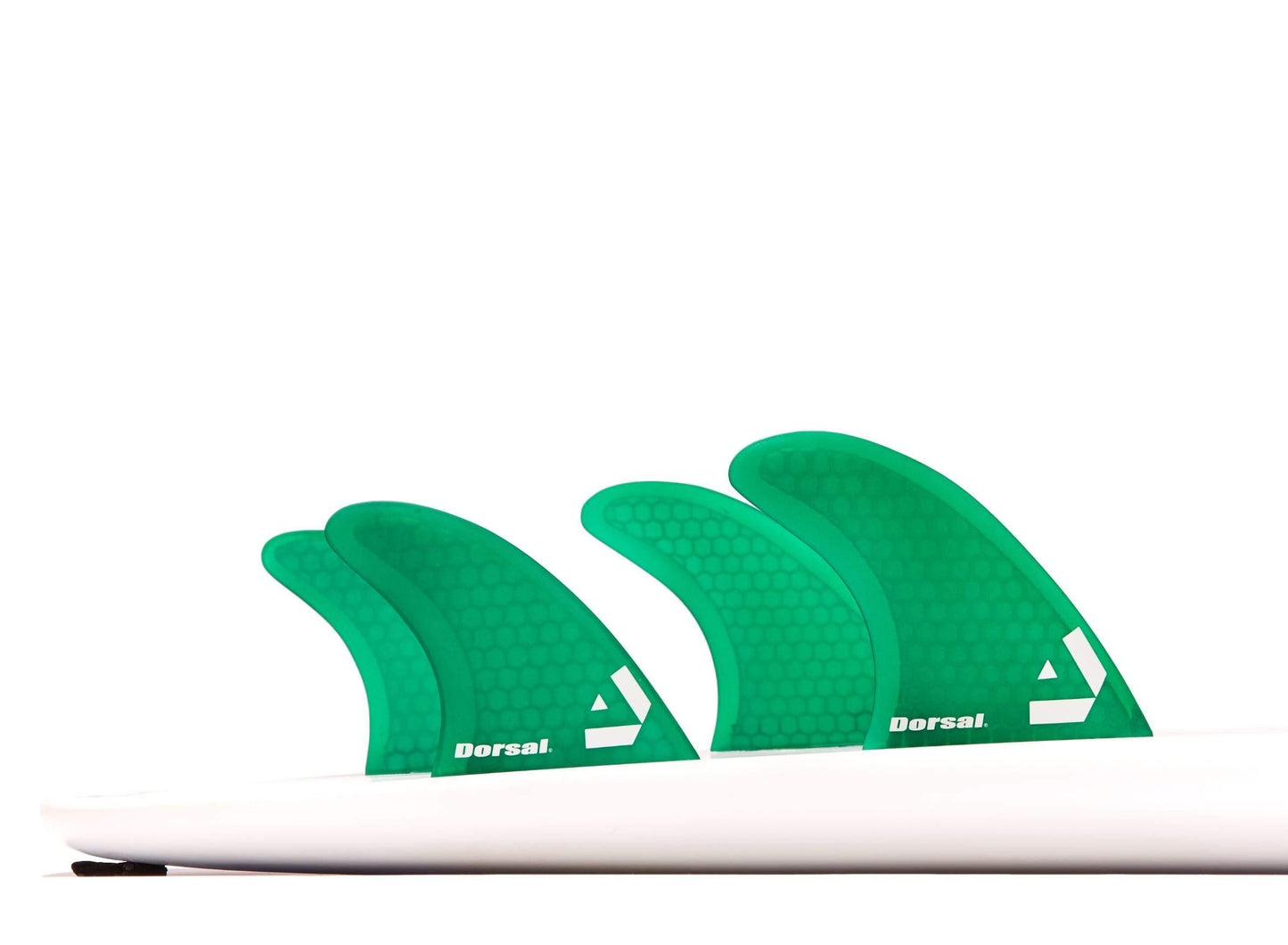 DORSAL Surfboard Fins Quad 4 Set FCS Compatible