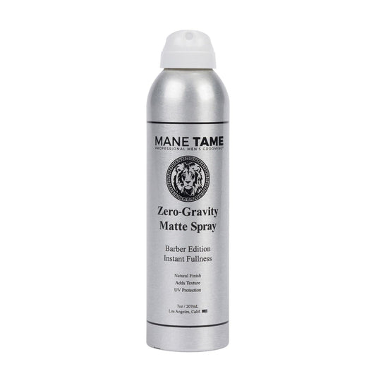 MANE TAME Zero-Gravity Matte Texture Spray 7Oz - Adds Instant Fullness, Volume, Texture and UV Protection. Hair Thickener, Best Used as a Styling Spray with a Matte Finish