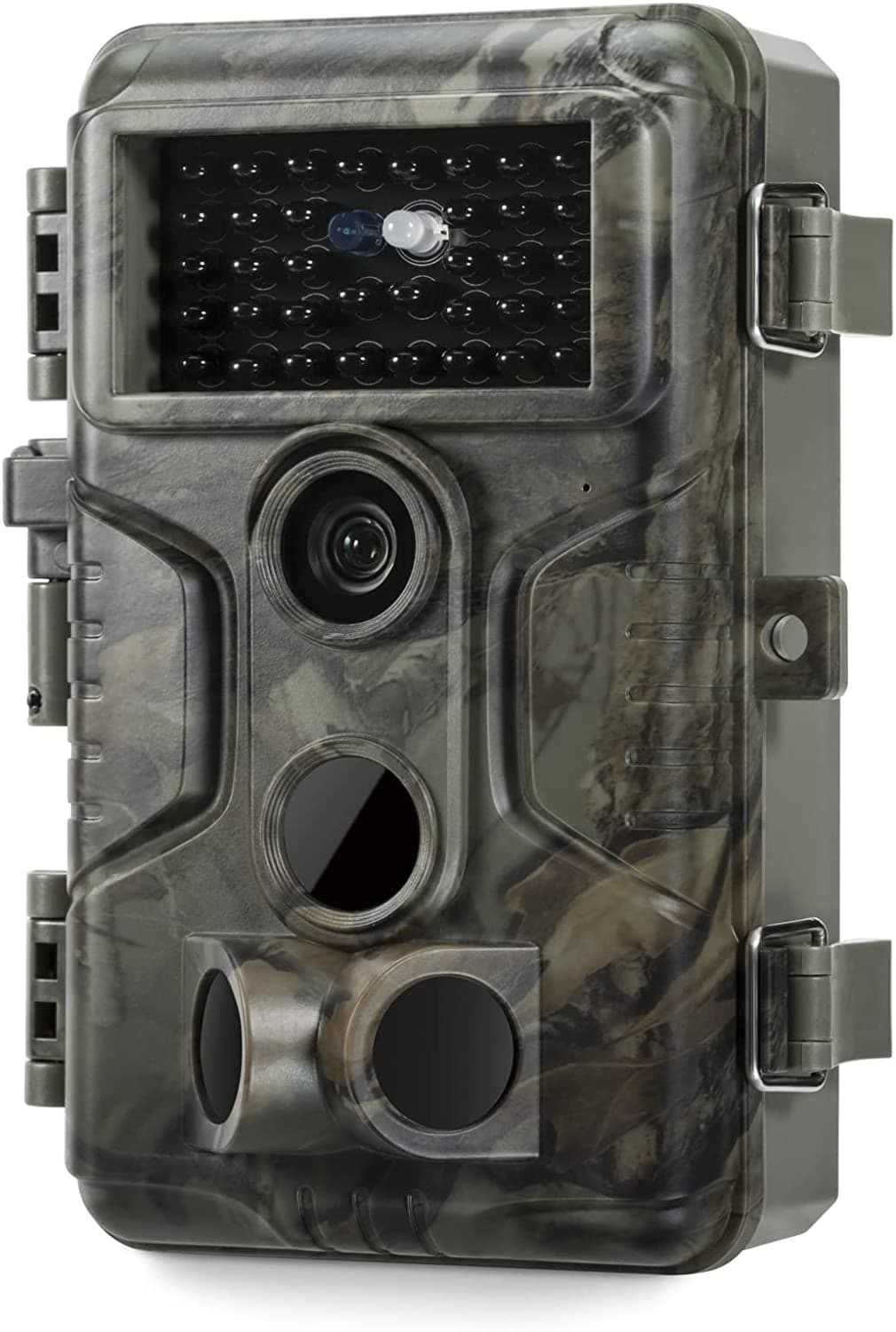 Gardepro A3S Trail Camera, 48MP 1296P Game Camera with Clear 100Ft No Glow Night Vision, Fast 0.1S Trigger Speed Motion Activated Waterproof, H.264 MP4 Video