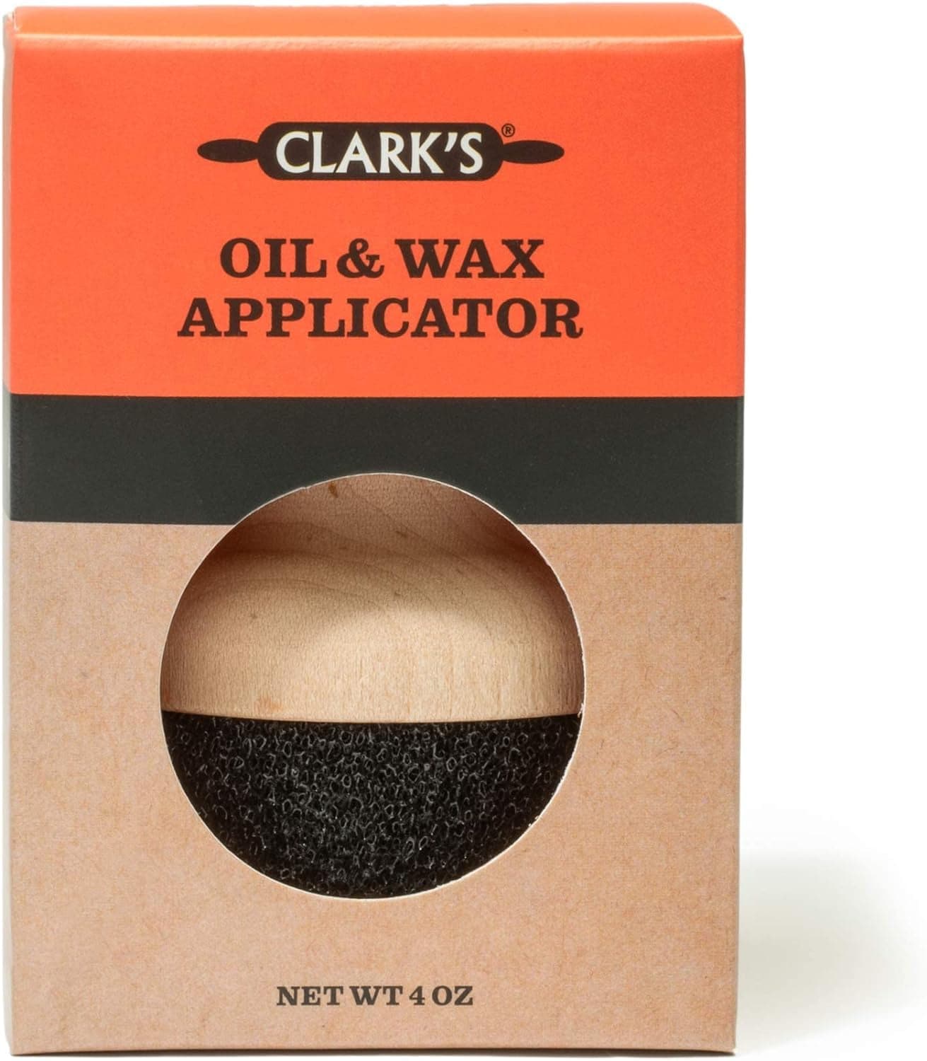 CLARK'S Food Grade Mineral Oil & Wax Applicator for round Wood Cutting Board, Butcher Blocks, Bamboo, and Utensils – USA Maple Construction