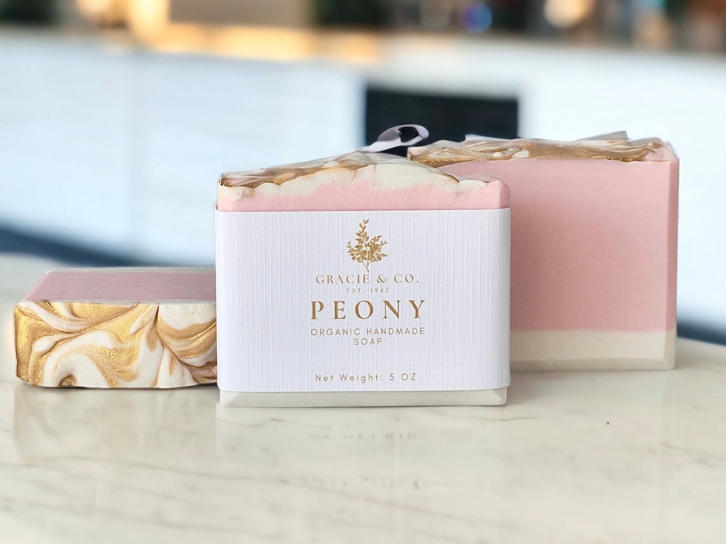 Pink Peony Shea Butter Soap