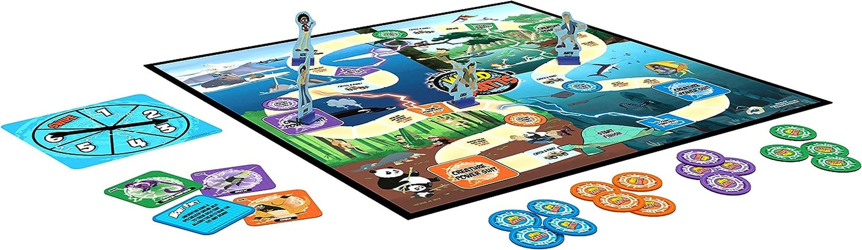 Pressman Wild Kratts Race around the World Board Game Multicolor, 5"