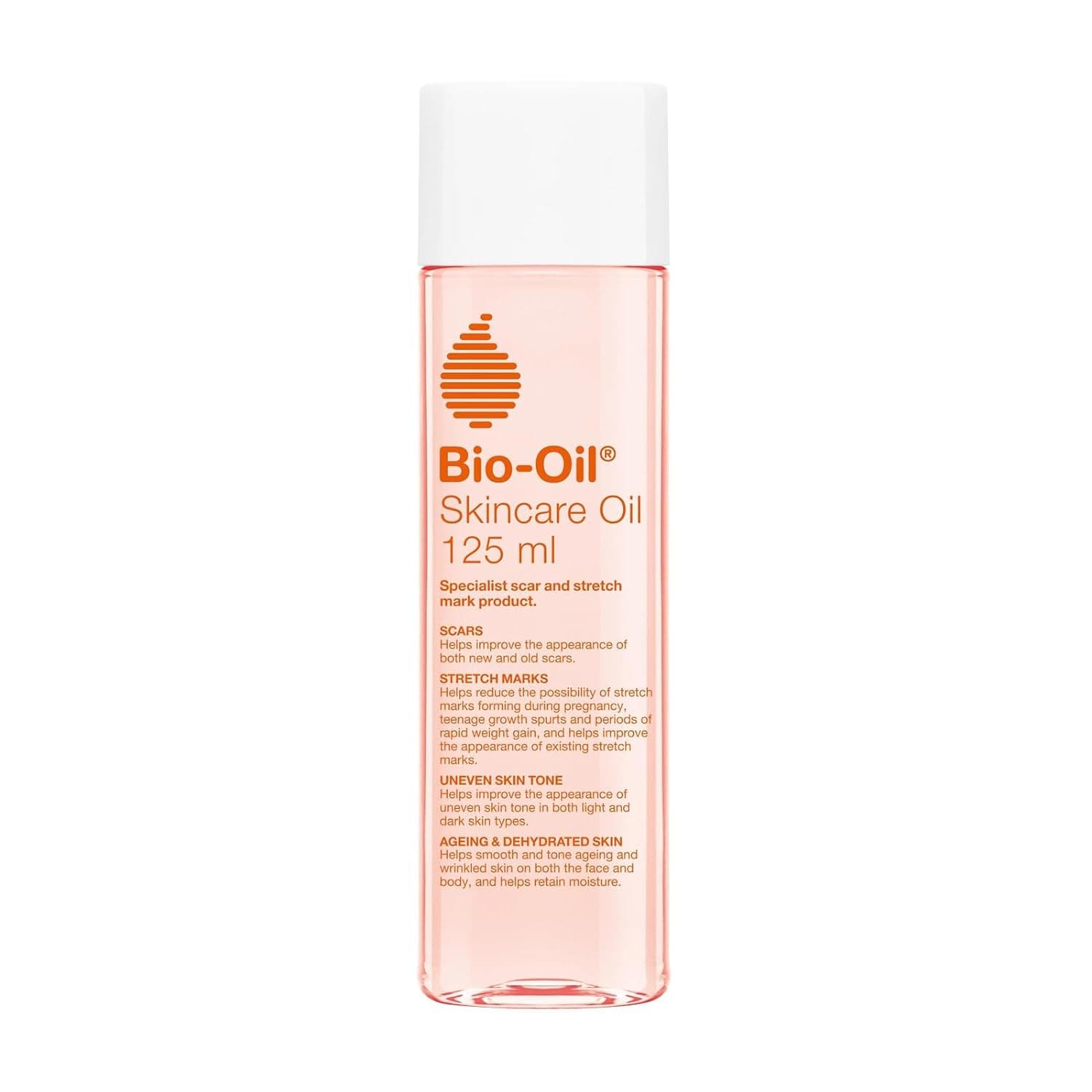 Bio-Oil Skincare Body Oil, Serum for Scars and Stretchmarks, Face Moisturizer Dry Skin, Non-Greasy, Dermatologist Recommended, Non-Comedogenic, for All Skin Types, with Vitamin A, E, 4.2 Oz