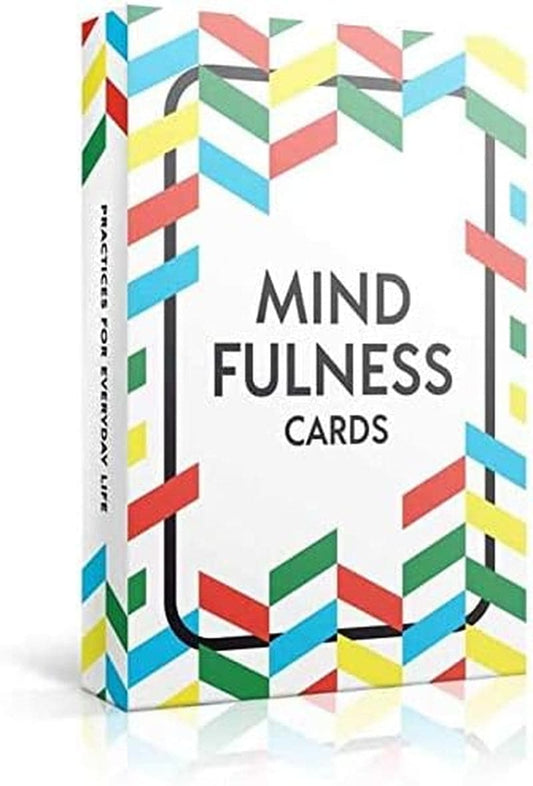 Allura & Arcia 52 Mindfulness Cards - Stress Less, Mindful Meditation, Gratitude, Kindness, Self Care & Relaxation - Camel Supplies