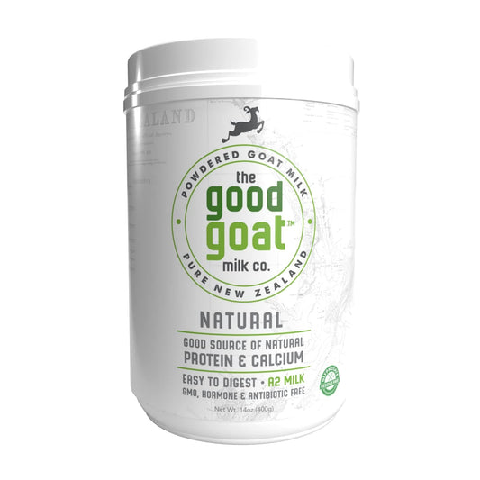 New Zealand Full Cream Goat Milk Powder (Natural) - 14Oz