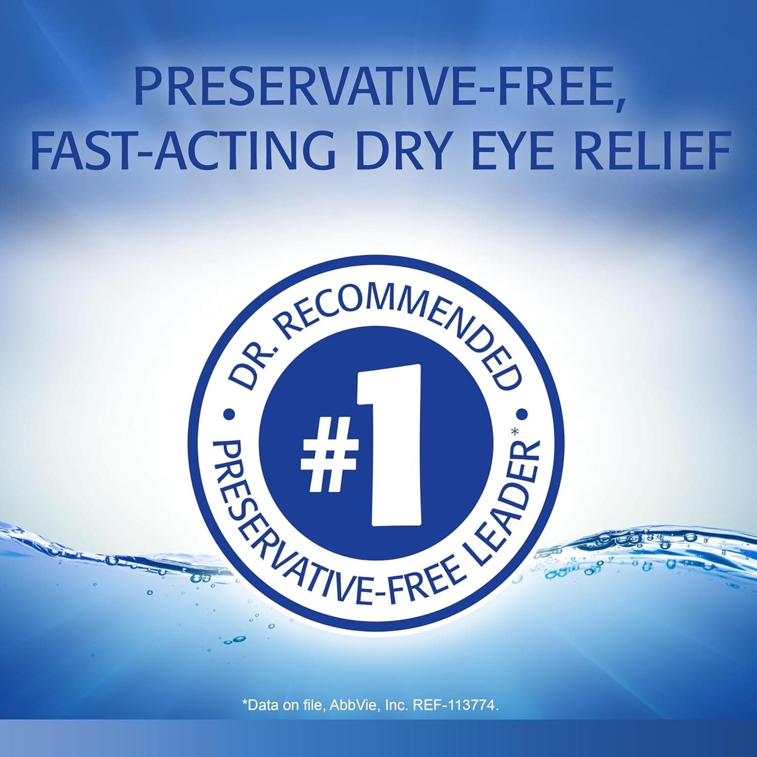 Refresh Classic Lubricant Eye Drops, Preservative-Free,0.01 Fl Oz Single-Use Containers, 50 Count (Pack of 1), Packaging May Vary