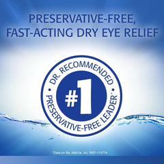 Refresh Classic Lubricant Eye Drops, Preservative-Free,0.01 Fl Oz Single-Use Containers, 50 Count (Pack of 1), Packaging May Vary