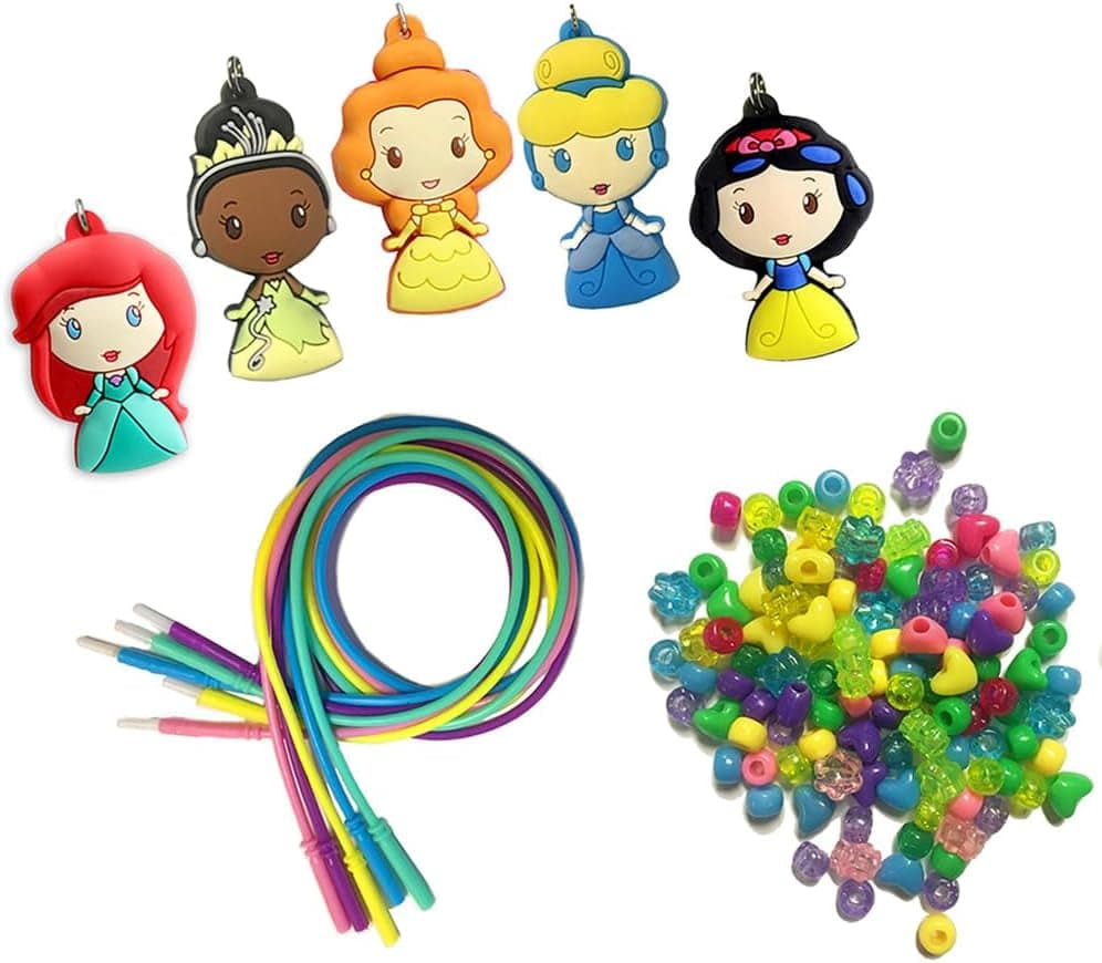 TARA TOY DISNEY PRINCESS NECKLACE ACTIVITY SET