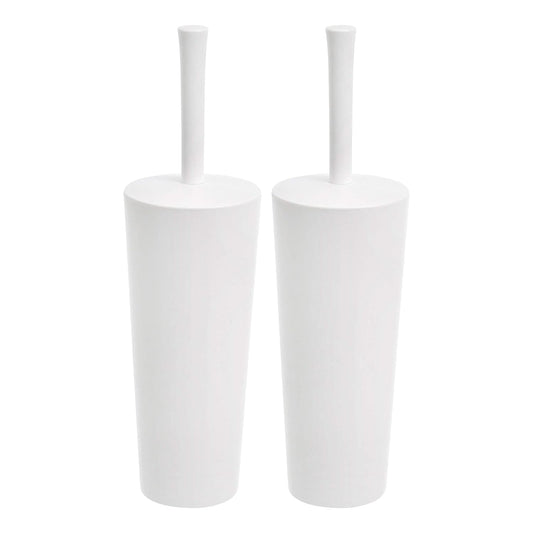 Amazoncommercial Toilet Brush and Holder Set - 2-Pack