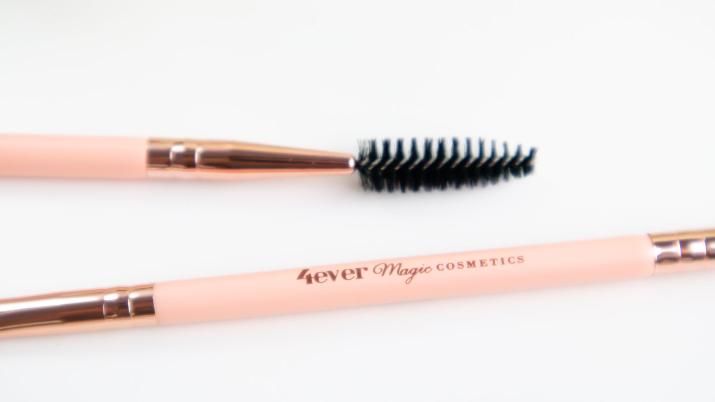 Majestic Angled and Spoolie Eyebrow Brush