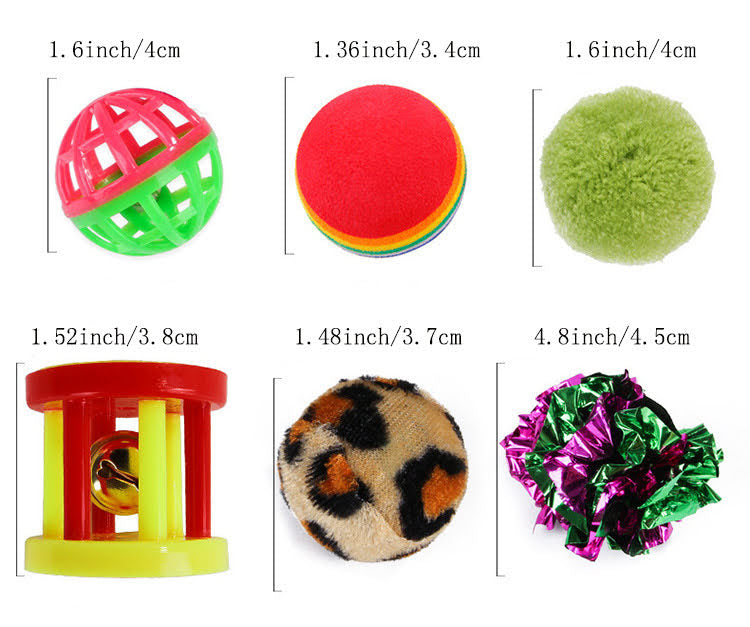 Fast Shipping 21 pcs assorted cat toys