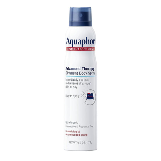 Aquaphor Healing Ointment Body Spray, Moisturizing Body Spray, 6.2 Oz Bottle