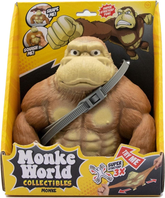 Original Trending Stretchy Monkey Toy Squishy Kids Adult Stress Relief Toys Anxiety Tiktok Gift Idea Viral Tiktok Made Me Buy It Splat Maxi Kong Stretch Gorilla Funny (Original Mini Monke)