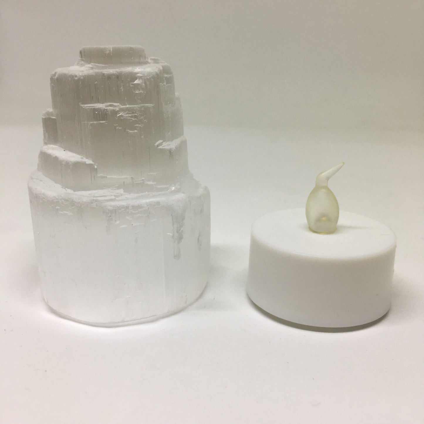 Selenite Skyscraper Lamp Mini